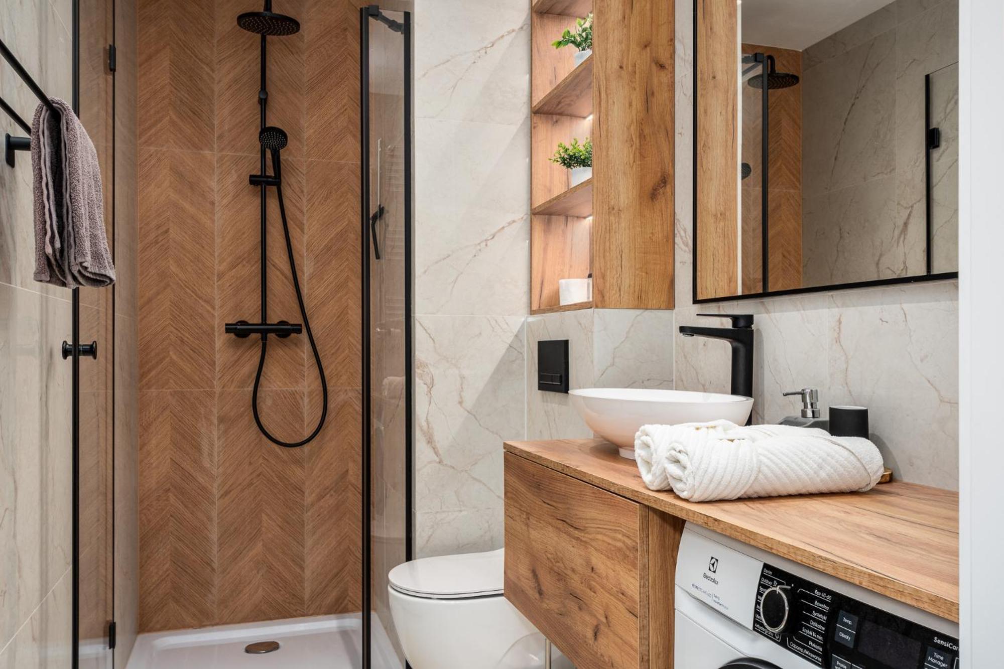 Wola Tower Deluxe Separate Bedroom With Free Garage - By Perfect Apart Warsaw Phòng bức ảnh